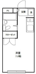 ヴェリテ日野の物件間取画像